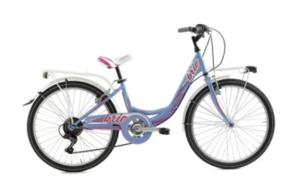 BICI BIMBA BRERA Monotubo - Acciaio - BRIO LOVE 24 1 Velocità