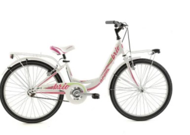 BICI BIMBA BRERA Monotubo - Acciaio - BRIO LOVE 24 1 Velocità