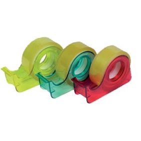 NASTRO ADESIVO 15mmX10m CON DISPENSER