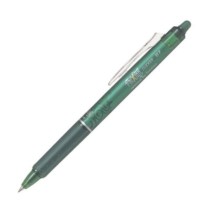 PENNA A SFERA FRIXION BALL CLICKER CANCELLABILE VERDE 0,7