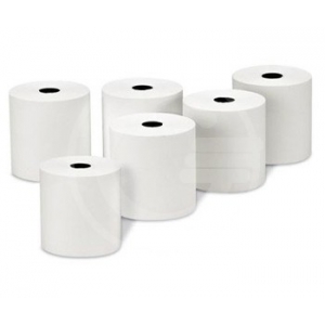 ROTOLI REGISTRATORE DI CASSA OMOLOGATI CARTA TERMICA 79mmx80mt 80/80/12 BPA FREE